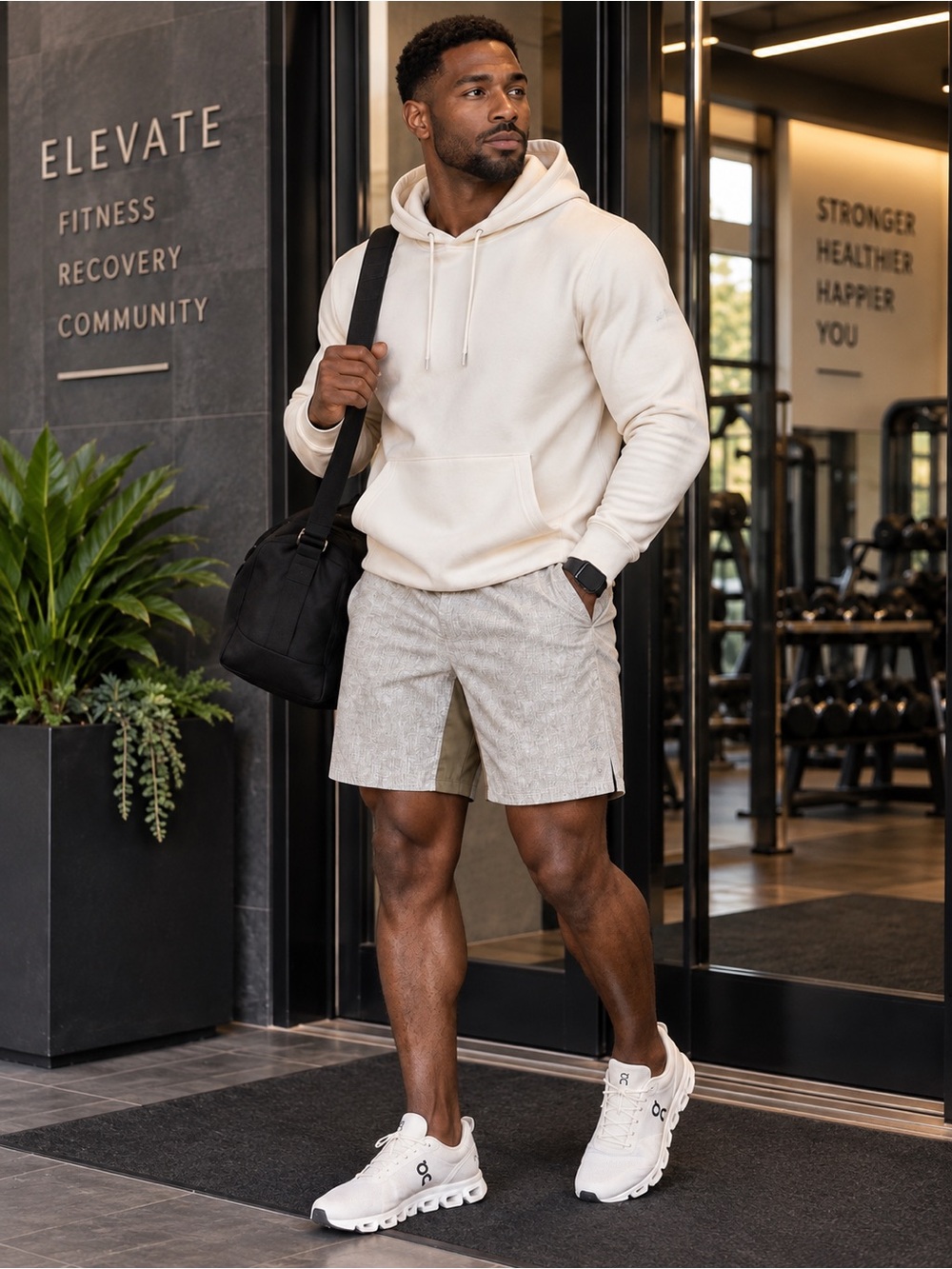 lululemon Men’s T.H.E. Short 9” Liner Sunbleached Frontier Multi Size S